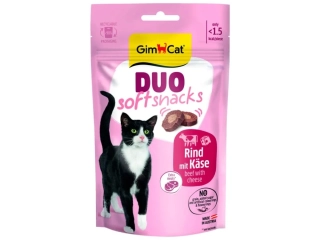 GimCat Duo Soft Snacks hovězí se sýrem 50g PRODEJNA