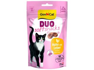 GimCat Duo Soft Snacks kuře s játry 50g PRODEJNA