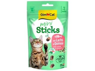 GimCat Mini Sticks losos&quinoa 50g