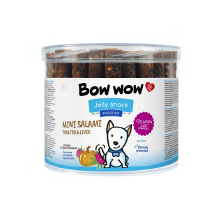 Bow Wow Mini uherské salámky játrové 1400g 60ks