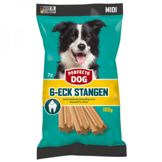 Perfecto Dog Dentální hvězda MIDI 7ks 180g prodejna
