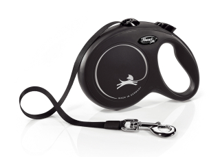 Vodítko Flexi Classic L 5m (max 50kg) pásek černá
