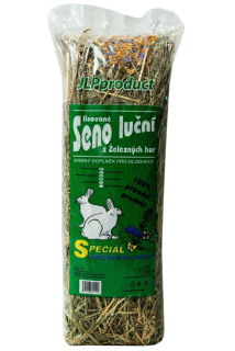 Seno luční JLP s bylinkami 15 lit.