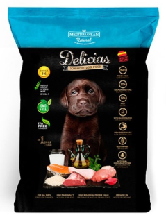 Mediterranean Delicias polovlhké krmivo štěně 800g