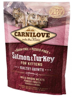 Carnilove CAT Salmon & Turkey for Kittens 400g