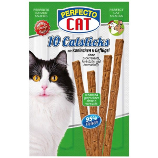Perfecto Cat Masové tyčky králík & drůbeží 50g (10ks) PRODEJNA