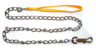 Vodítko řetěz s nylon. uchem 2mm x 120cm