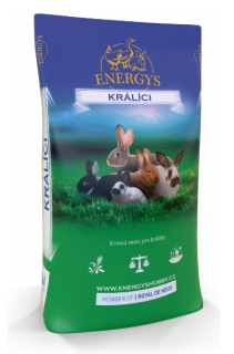 Energys králík klasik 25kg