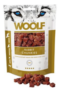 WOOLF pochoutka rabbit chunkies 100g prodejna