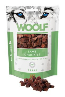 WOOLF pochoutka lamb chunkies 100g PRODEJNA