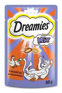 Dreamies kočka pochoutka s kuřecím a kachnou 60g